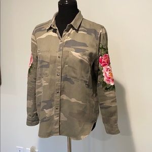 Rails Marcel Camo Blouse